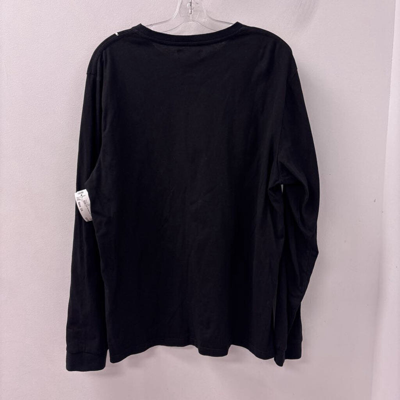 WOMEN'S PLUS TOP black white 2X
