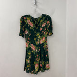 REFORMATION WOMEN'S DRESS green pink 12