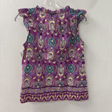 TALBOTS WOMEN'S BLOUSE/SHIRT pink blue green XS