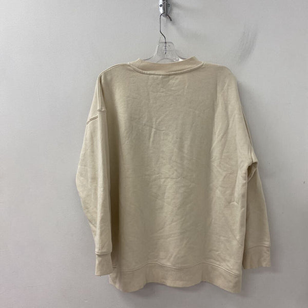H&M WOMEN'S SWEATER beige green M