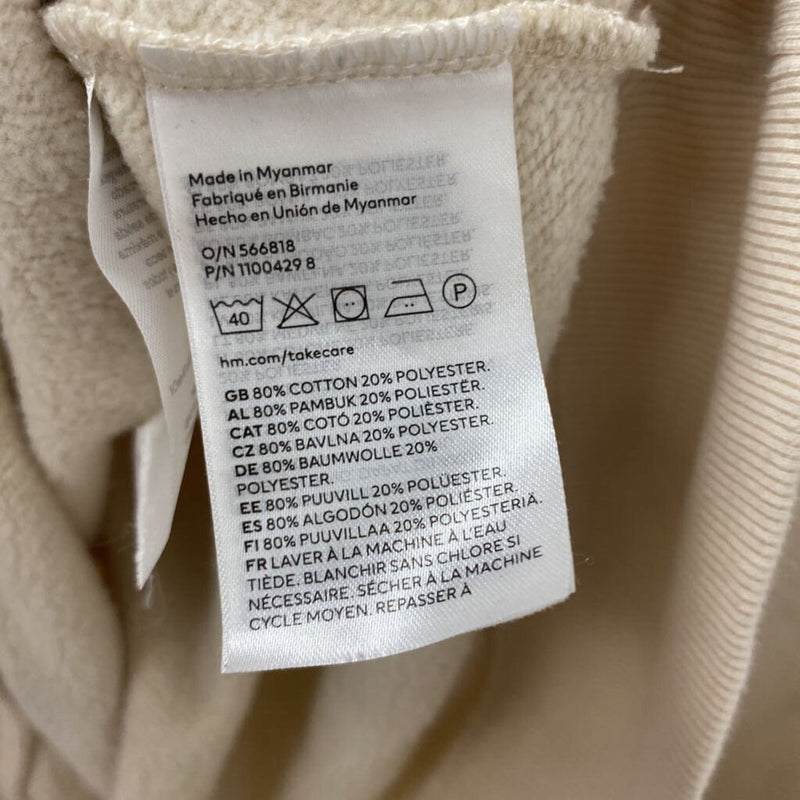 H&M WOMEN'S SWEATER beige green M