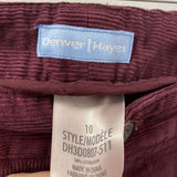DENVER HAYES WOMEN'S SKIRT maroon 10