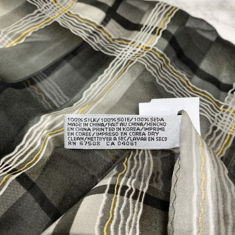 elaine gold WOMEN'S SCARF/SHAWL black grey white yellow