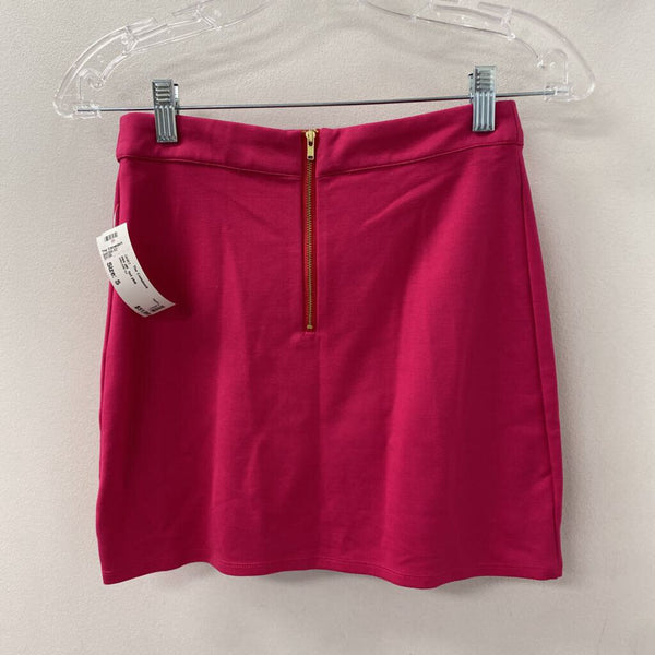 hours WOMEN'S SKIRT hot pink S