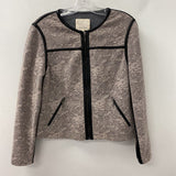 REBECCA TAYLOR WOMEN'S BLAZER/JACKET pale pink black 12