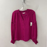 PARKER WOMEN'S BLOUSE/SHIRT bright pink S