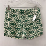Banana Republic WOMEN'S SHORTS green cream mix 2
