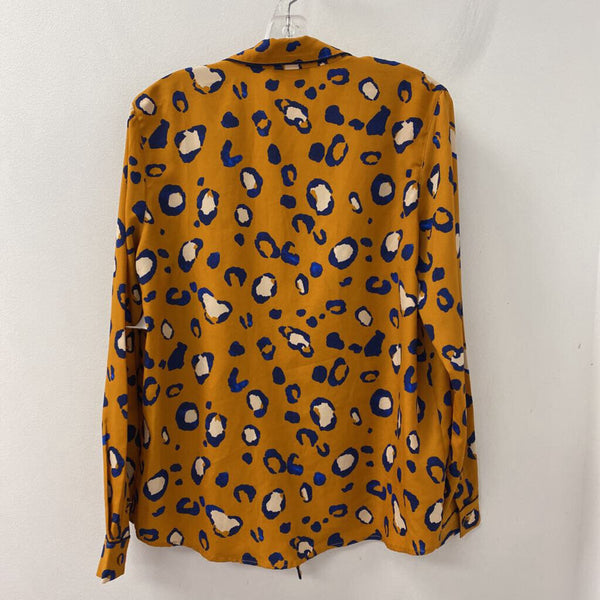 TARGET WOMEN'S BLAZER/JACKET yellow blue white L