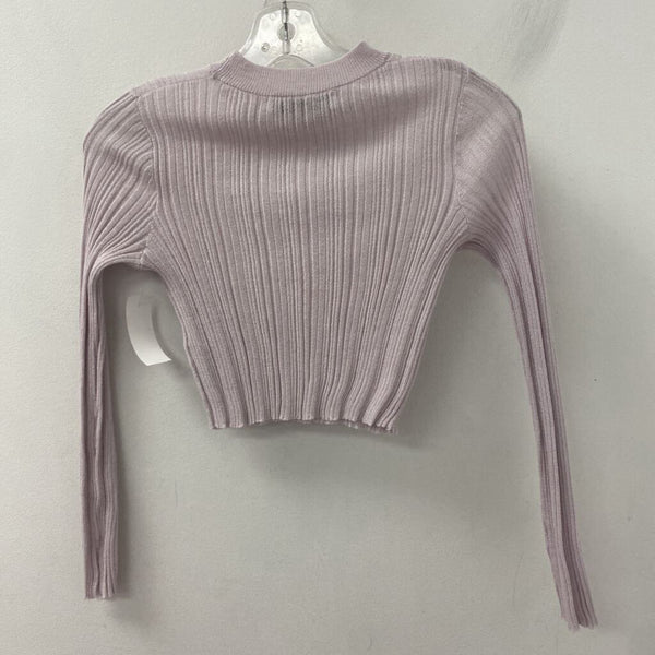 ZARA WOMEN'S SWEATER dusty lilac S
