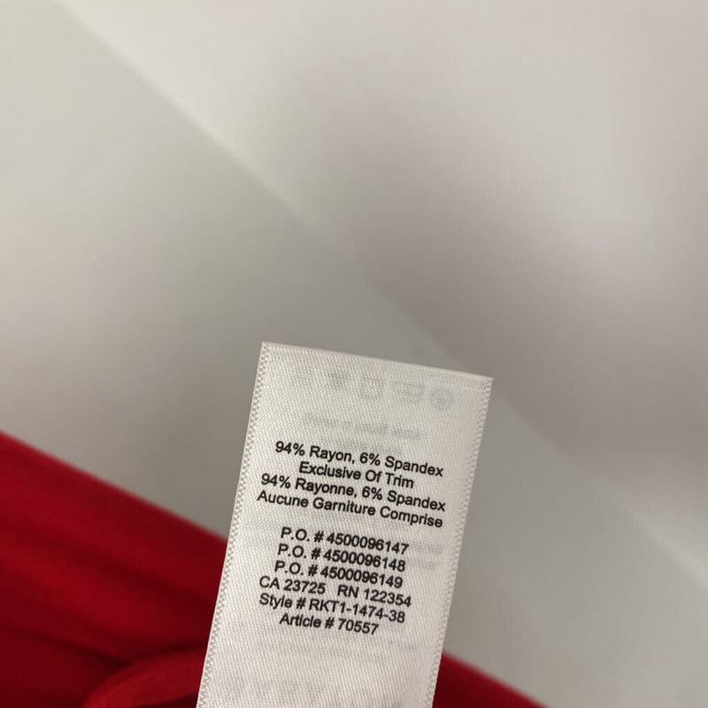 BABATON WOMEN'S TOP red XS