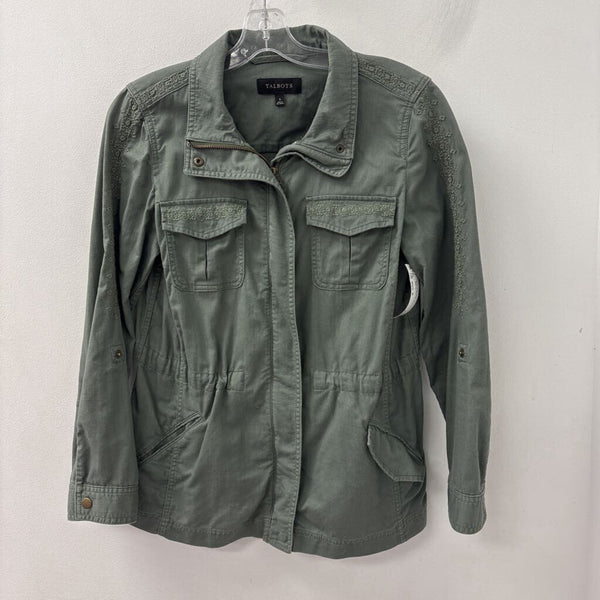 TALBOTS WOMEN'S BLAZER/JACKET green S