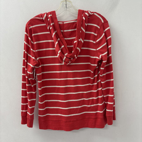 LRL WOMEN'S TOP red white M