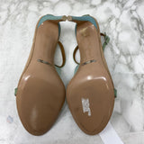 BURBERRY WOMEN'S HEELS turquoise 40