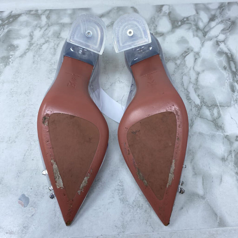 AMINA MUADDI WOMEN'S HEELS silver 40
