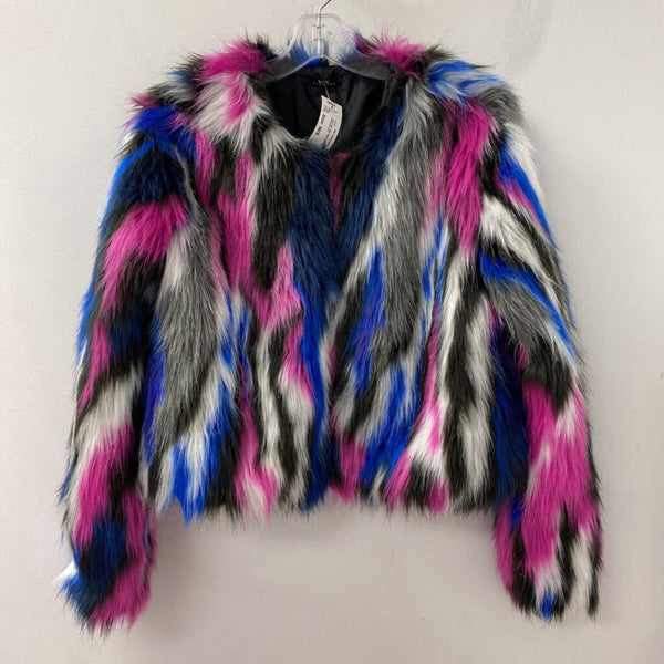 WOW WOMEN'S COAT pink blue white black M/S