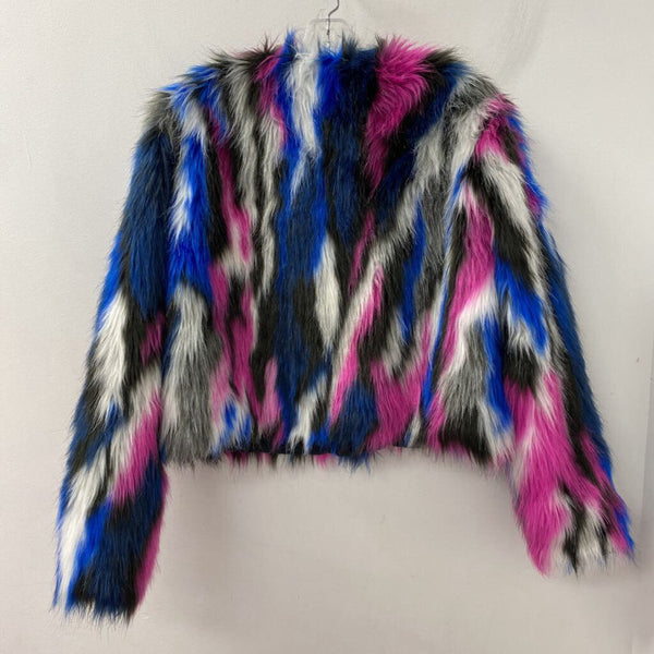 WOW WOMEN'S COAT pink blue white black M/S