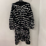 ZARA WOMEN'S COAT black grely S