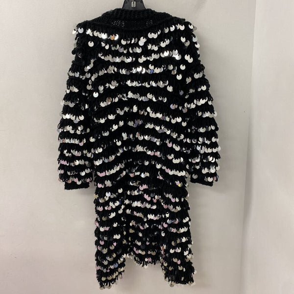 ZARA WOMEN'S COAT black grely S