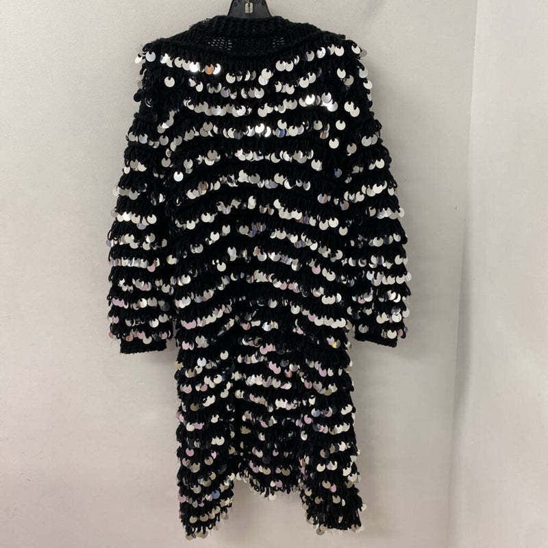 ZARA WOMEN'S COAT black grely S