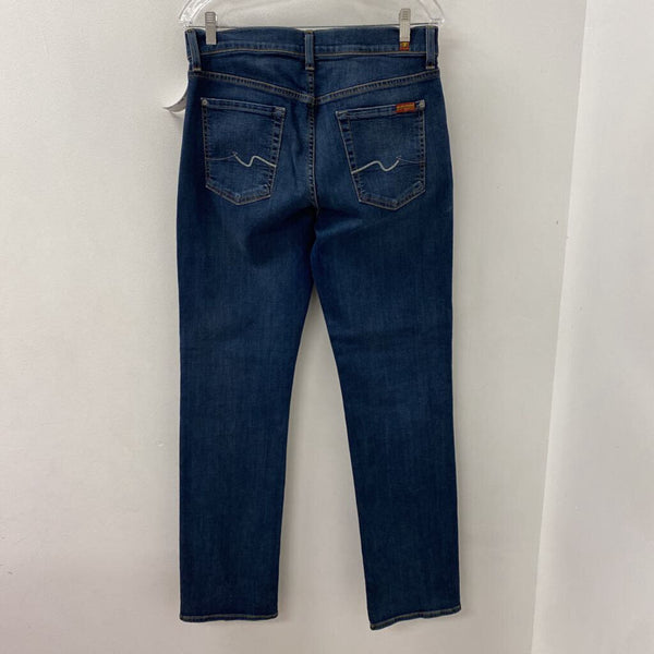 7 FOR ALL MANKIND WOMEN'S JEANS blue M/30