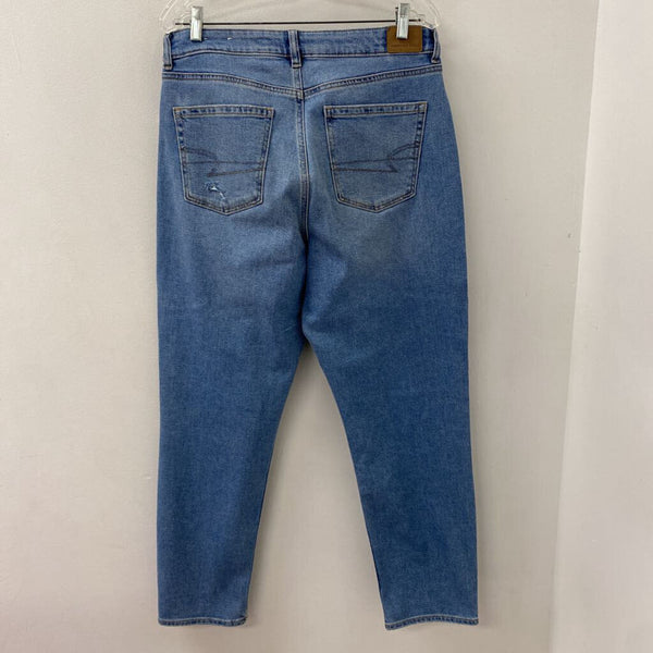 AMERICAN EAGLE WOMEN'S JEANS blue 12 long