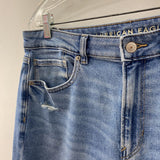 AMERICAN EAGLE WOMEN'S JEANS blue 12 long