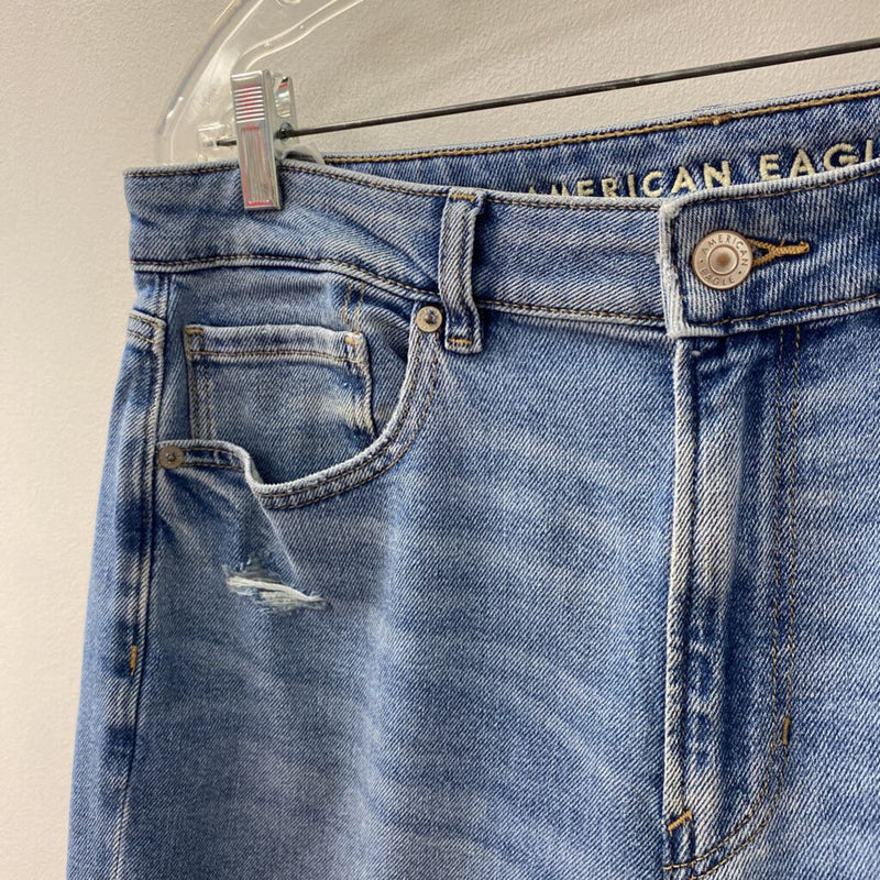 AMERICAN EAGLE WOMEN'S JEANS blue 12 long