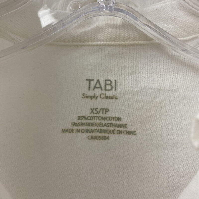 TABI WOMEN'S TOP white XS