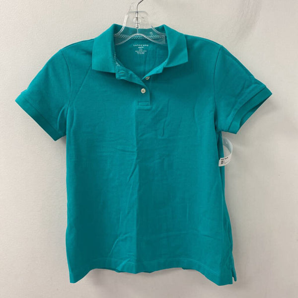 LANDS'END WOMEN'S TOP turquoise XSP