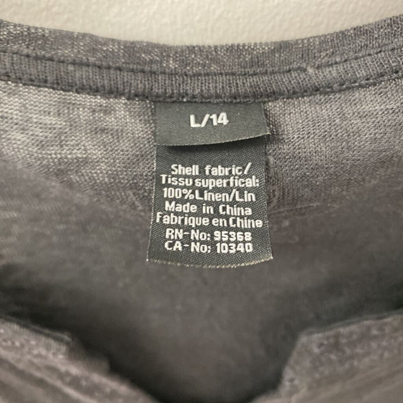 OLSEN WOMEN'S T-SHIRT charcoal L/14