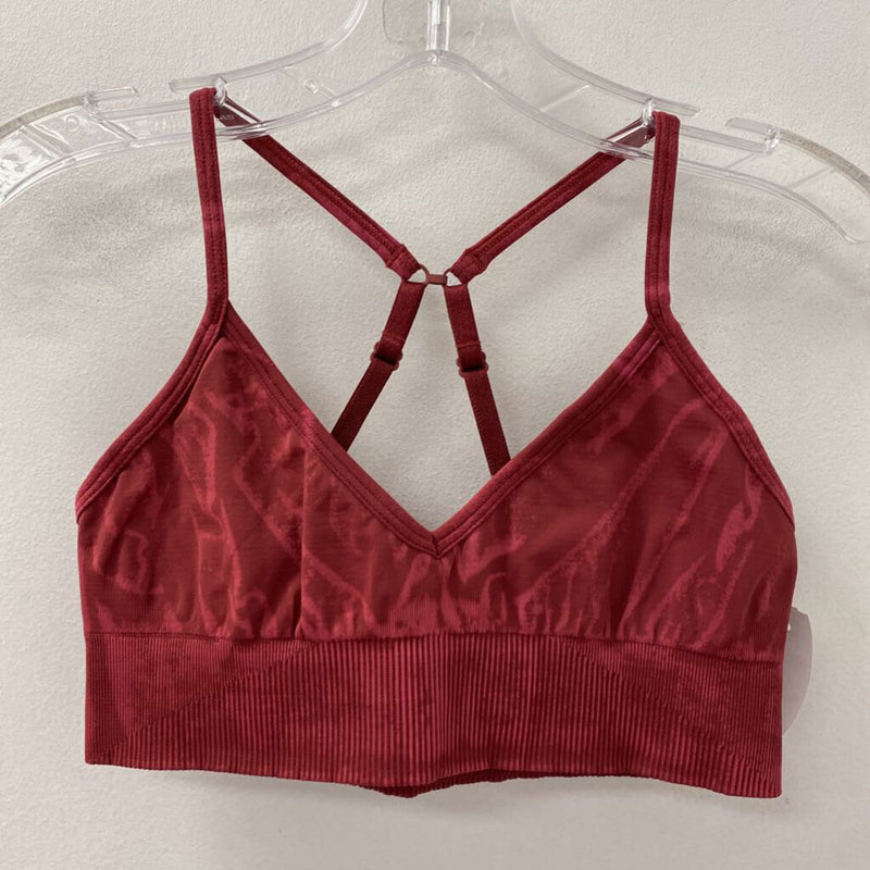 LULULEMON WOMEN'S ACTIVE BRA rust red 8