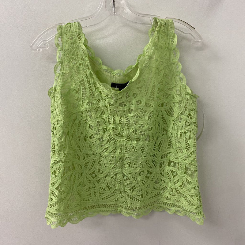 ANNE CARSON WOMEN'S TANK/CAMI lime S