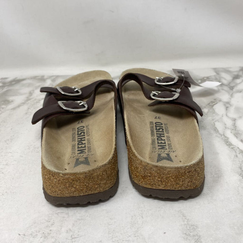 MEPHISTO WOMEN'S SANDALS maroon 37