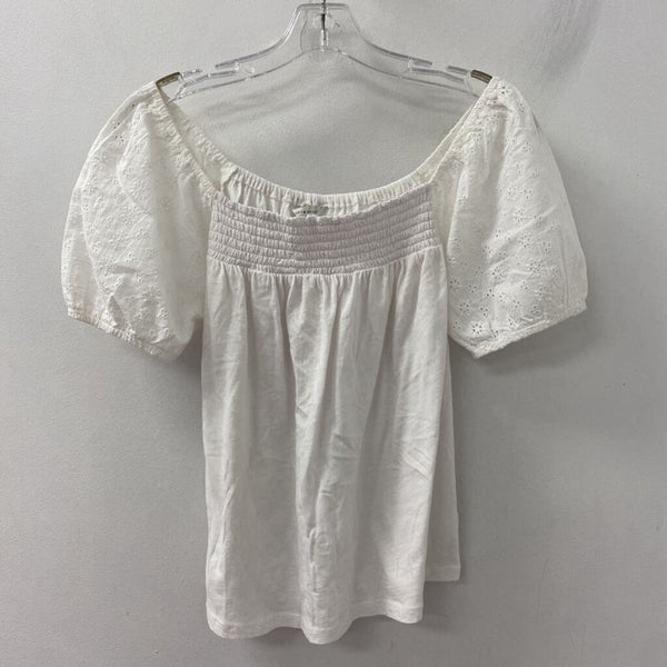Lucky Brand WOMEN'S TOP white S
