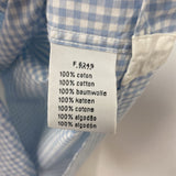 LACOSTE WOMEN'S BLOUSE/SHIRT blue white M/42