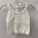FREE PEOPLE WOMEN'S ACTIVE TOP white M/L