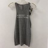 good hyouman WOMEN'S ACTIVE TOP grey XS