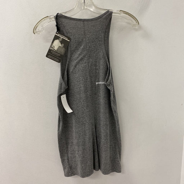 good hyouman WOMEN'S ACTIVE TOP grey XS
