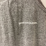 good hyouman WOMEN'S ACTIVE TOP grey XS