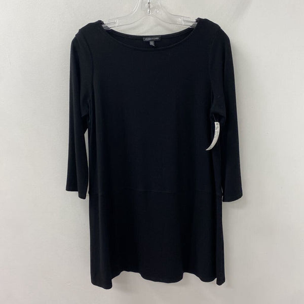 EILEEN FISHER WOMEN'S TOP black M