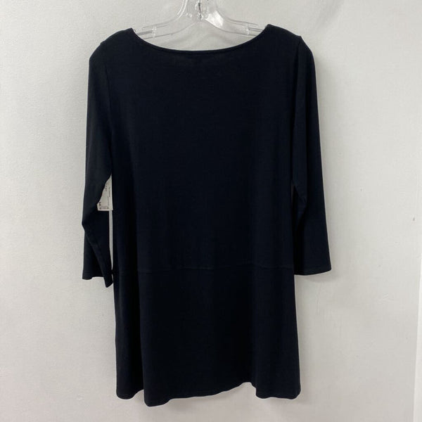 EILEEN FISHER WOMEN'S TOP black M