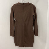 ZARA WOMEN'S DRESS brown S