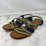 BIMBA Y LOLA WOMEN'S SANDALS navy yellow 41