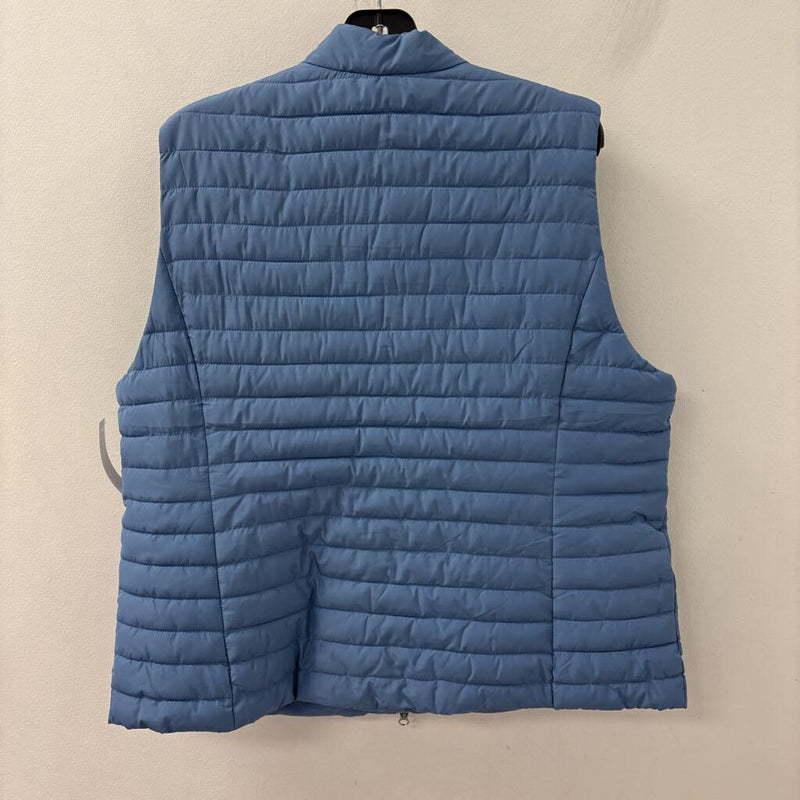 OLSEN WOMEN'S VESTS OUTERWEAR blue XL