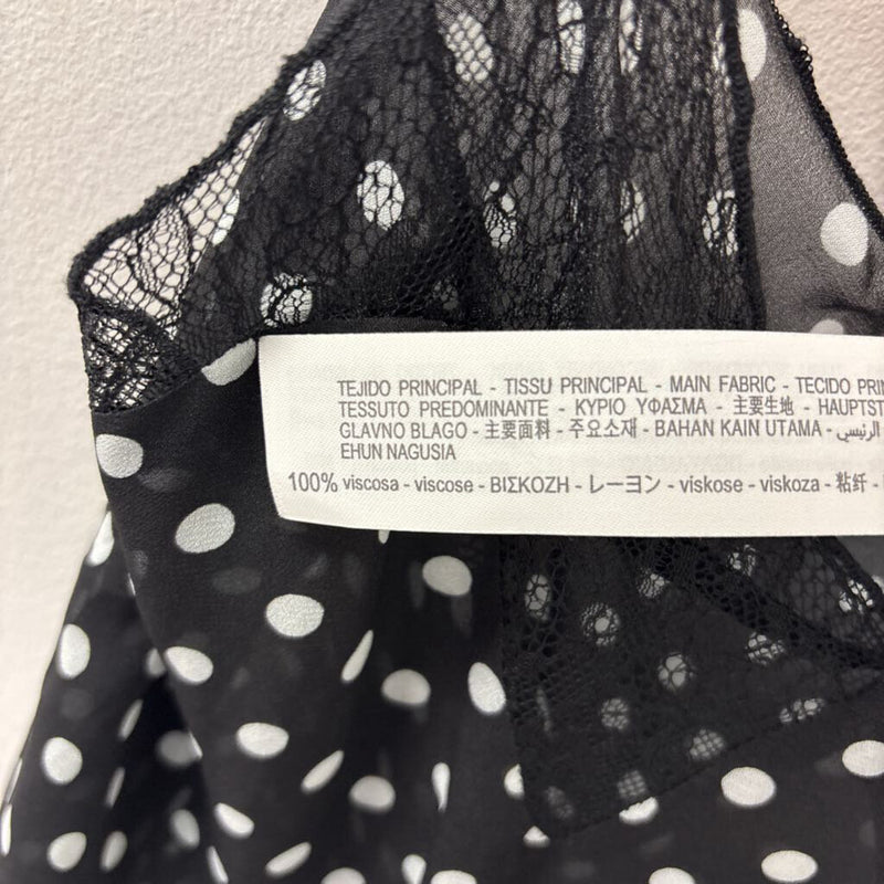 ZARA WOMEN'S TANK/CAMI black white S