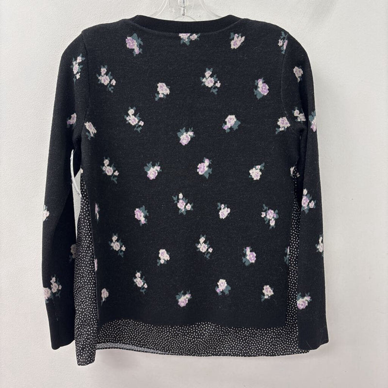 Club Monaco WOMEN'S SWEATER black pink XS