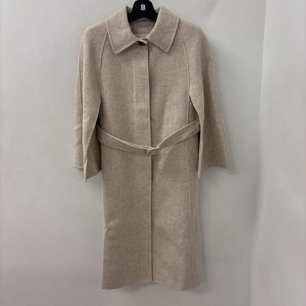 oui WOMEN'S COAT oatmeal S