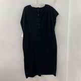 Massimo Dutti WOMEN'S DRESS black L