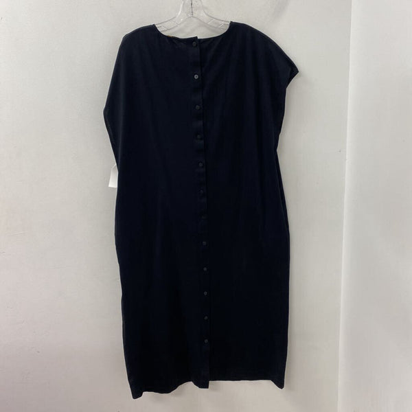 Massimo Dutti WOMEN'S DRESS black L