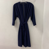 TOPSHOP WOMEN'S KIMONO/DUSTER navy 2